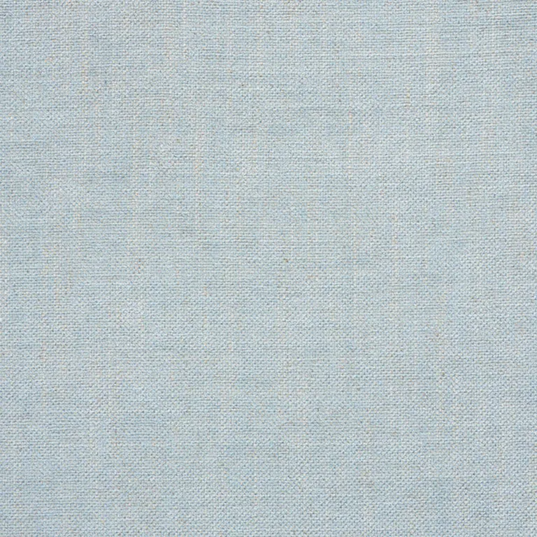 Schumacher 75082 Franco Linen-Blend Chenille Sky fabric swatch
