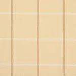 Schumacher 83780 Frannie Windowpane Camel fabric swatch