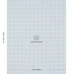 Schumacher 83782 Frannie Windowpane China Blue fabric swatch