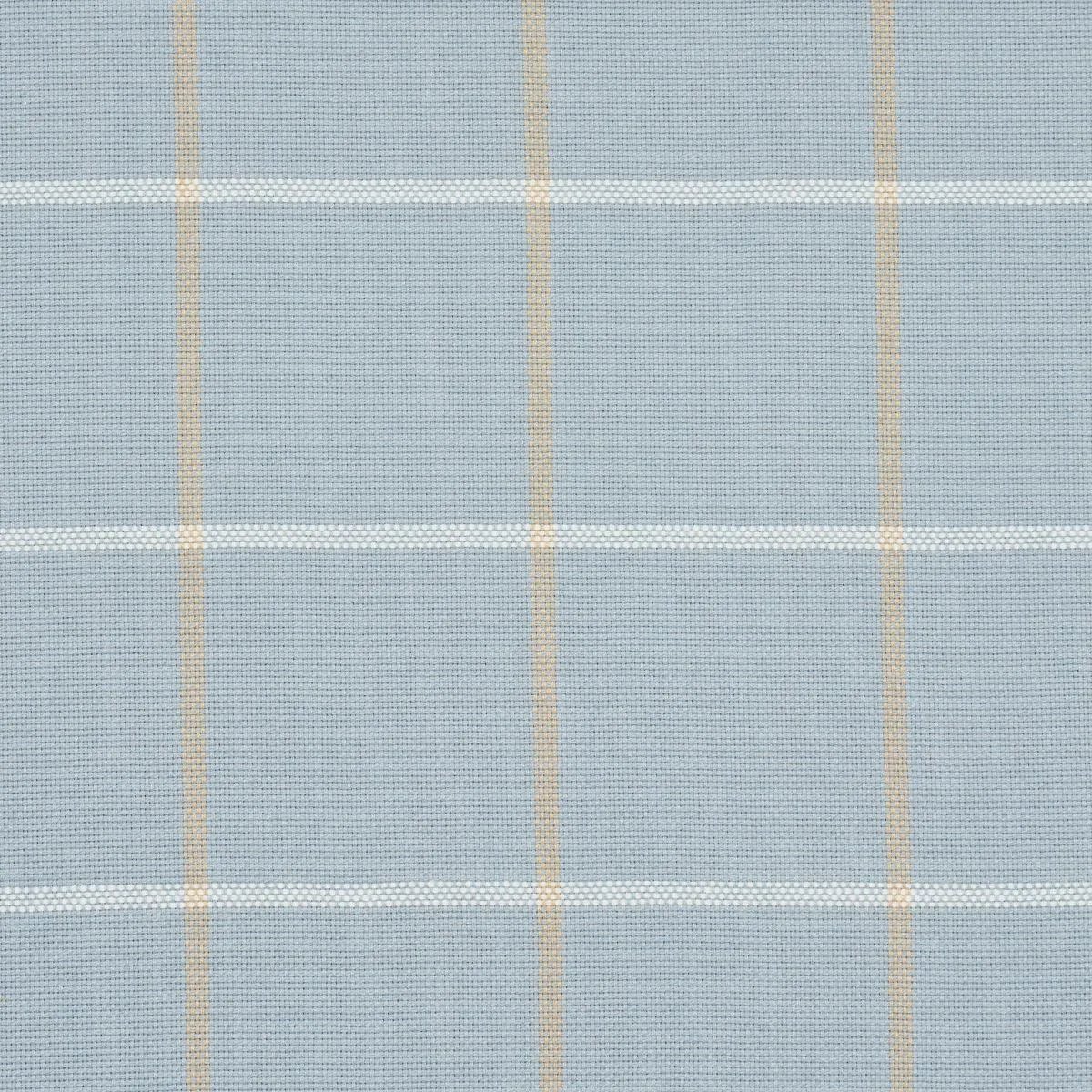Schumacher 83785 Frannie Windowpane Light Blue fabric swatch