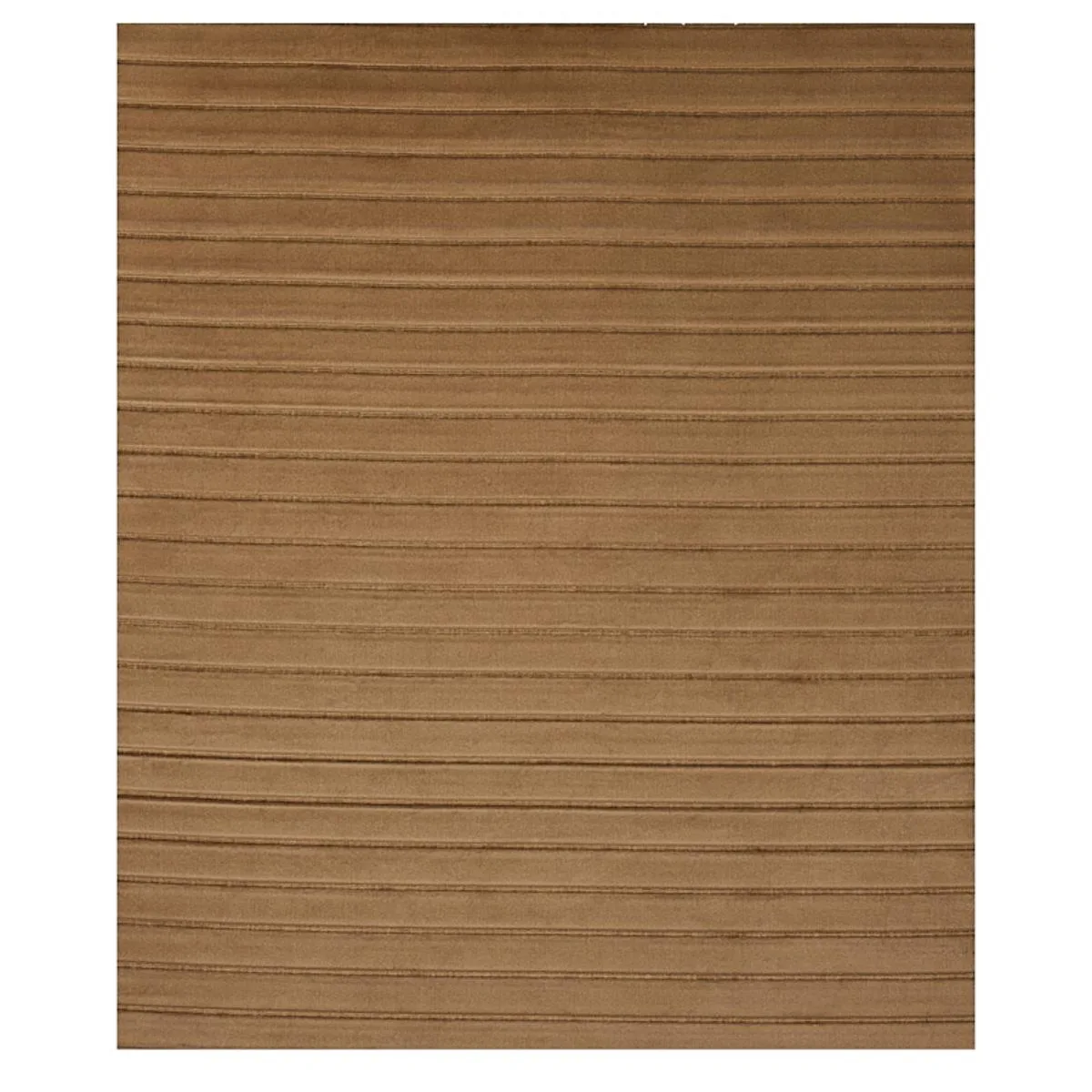 Schumacher 80462 Frederika Channeled Velvet Camel fabric swatch