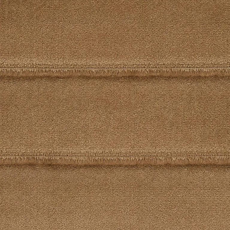 Schumacher 80462 Frederika Channeled Velvet Camel fabric swatch