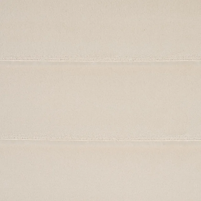 Schumacher 80460 Frederika Channeled Velvet Ivory fabric swatch
