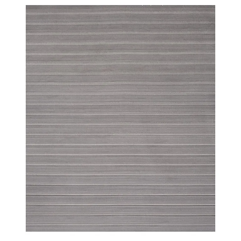 Schumacher 80463 Frederika Channeled Velvet Otter Grey fabric swatch