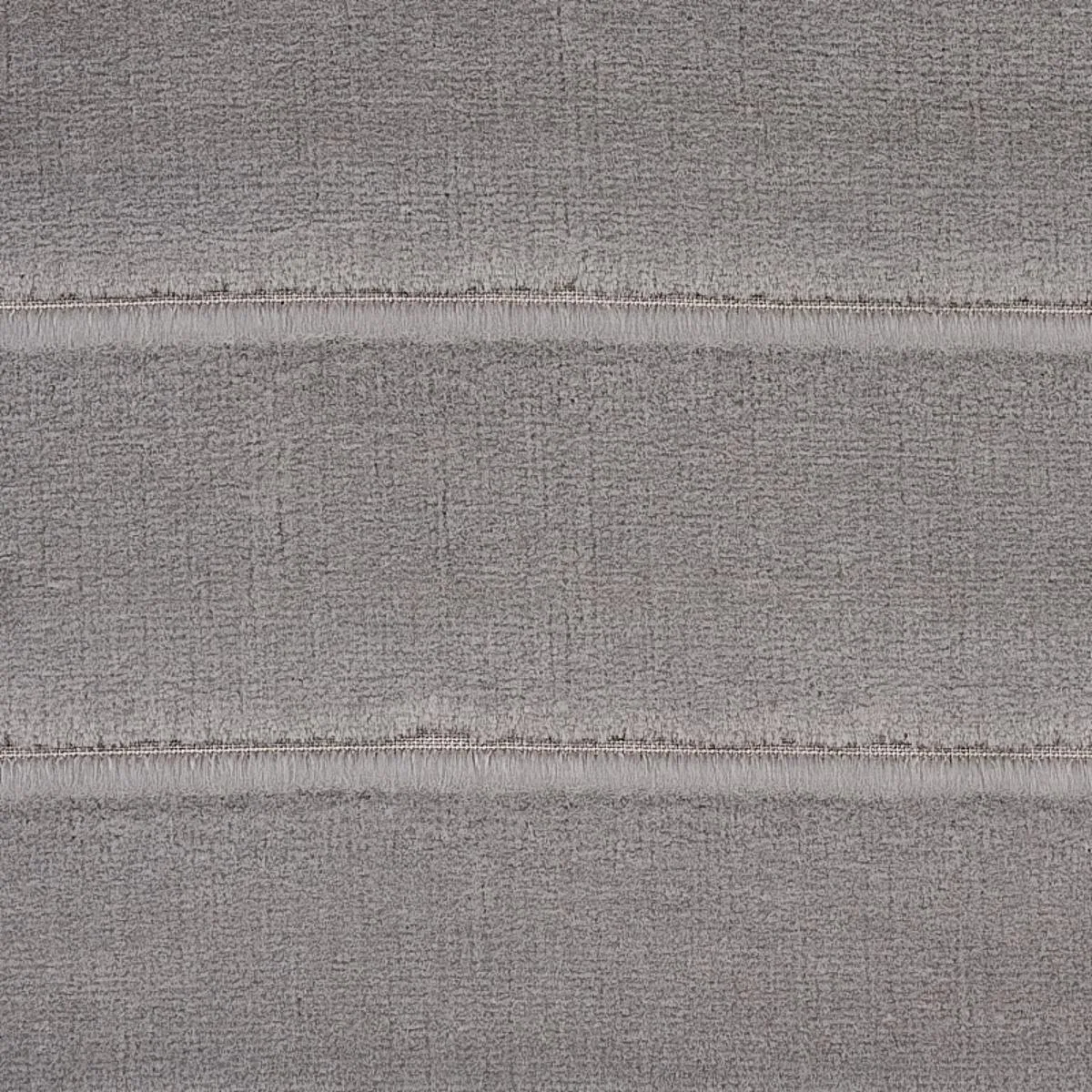 Schumacher 80463 Frederika Channeled Velvet Otter Grey fabric swatch