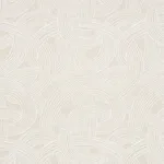 Schumacher 178712 Freeform Natural fabric swatch