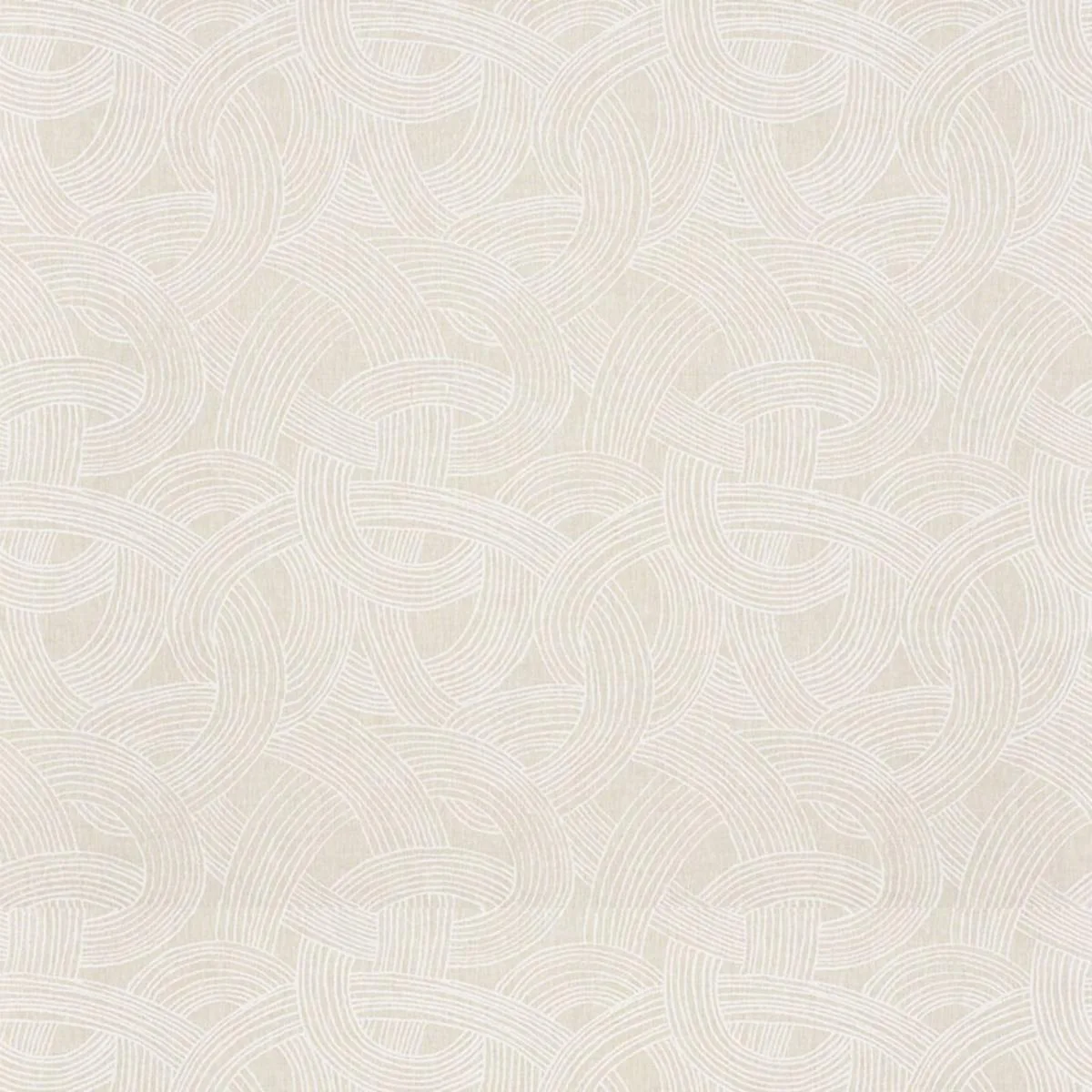 Schumacher 178712 Freeform Natural fabric swatch