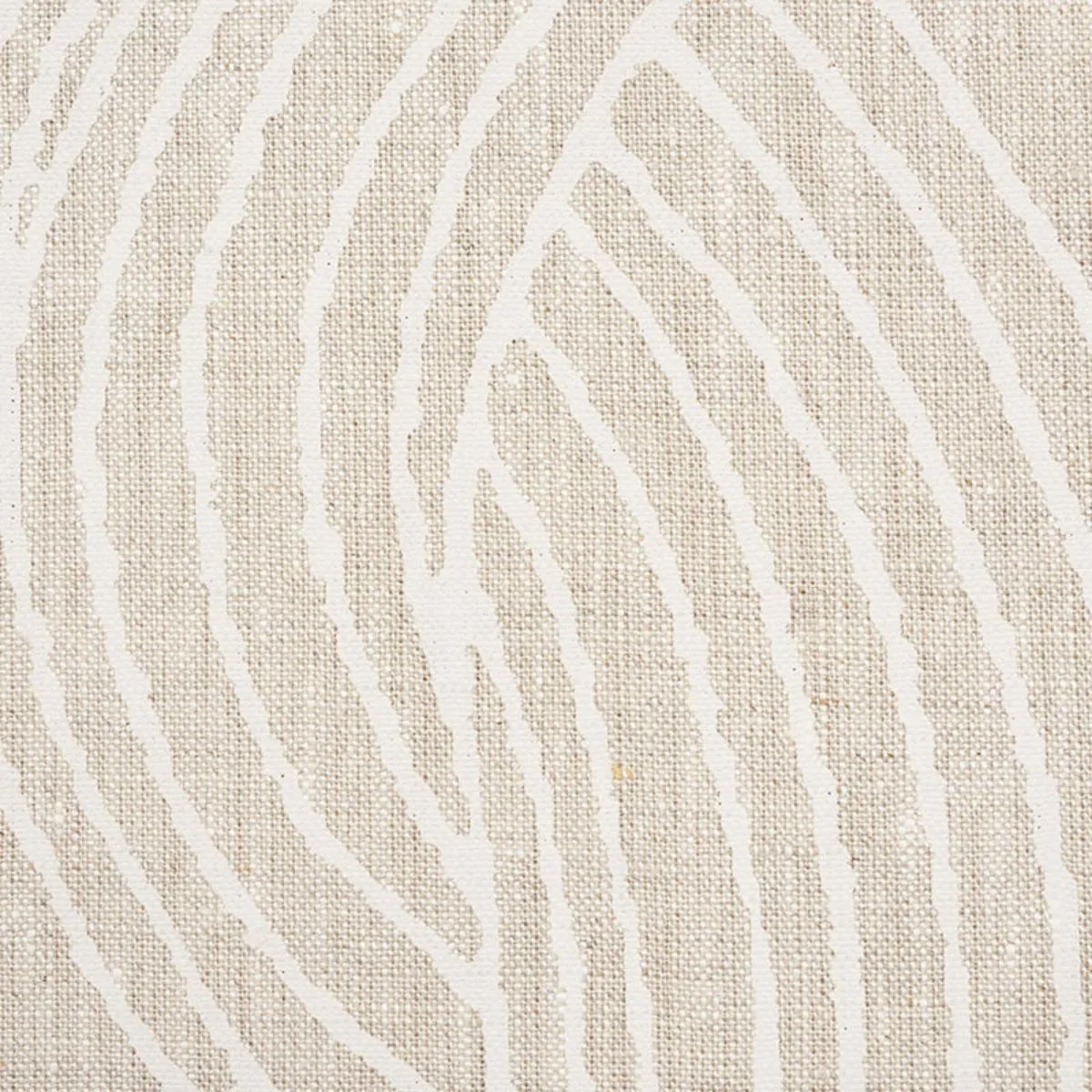 Schumacher 178712 Freeform Natural fabric swatch