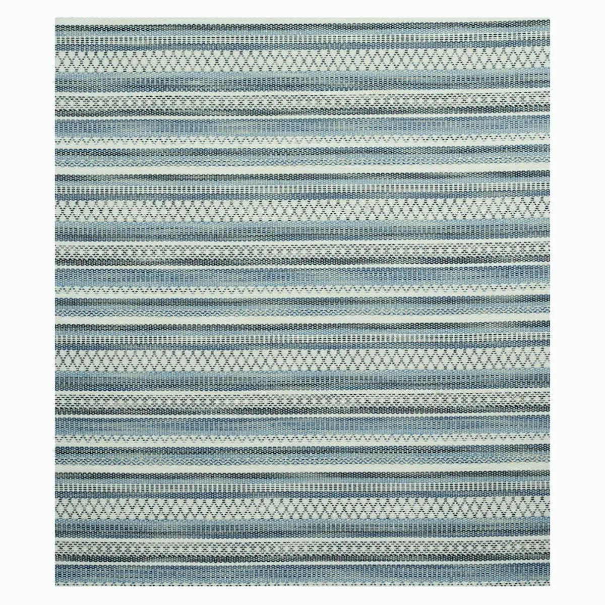 Schumacher 79190 Fremont Indoor/Outdoor Blue fabric swatch