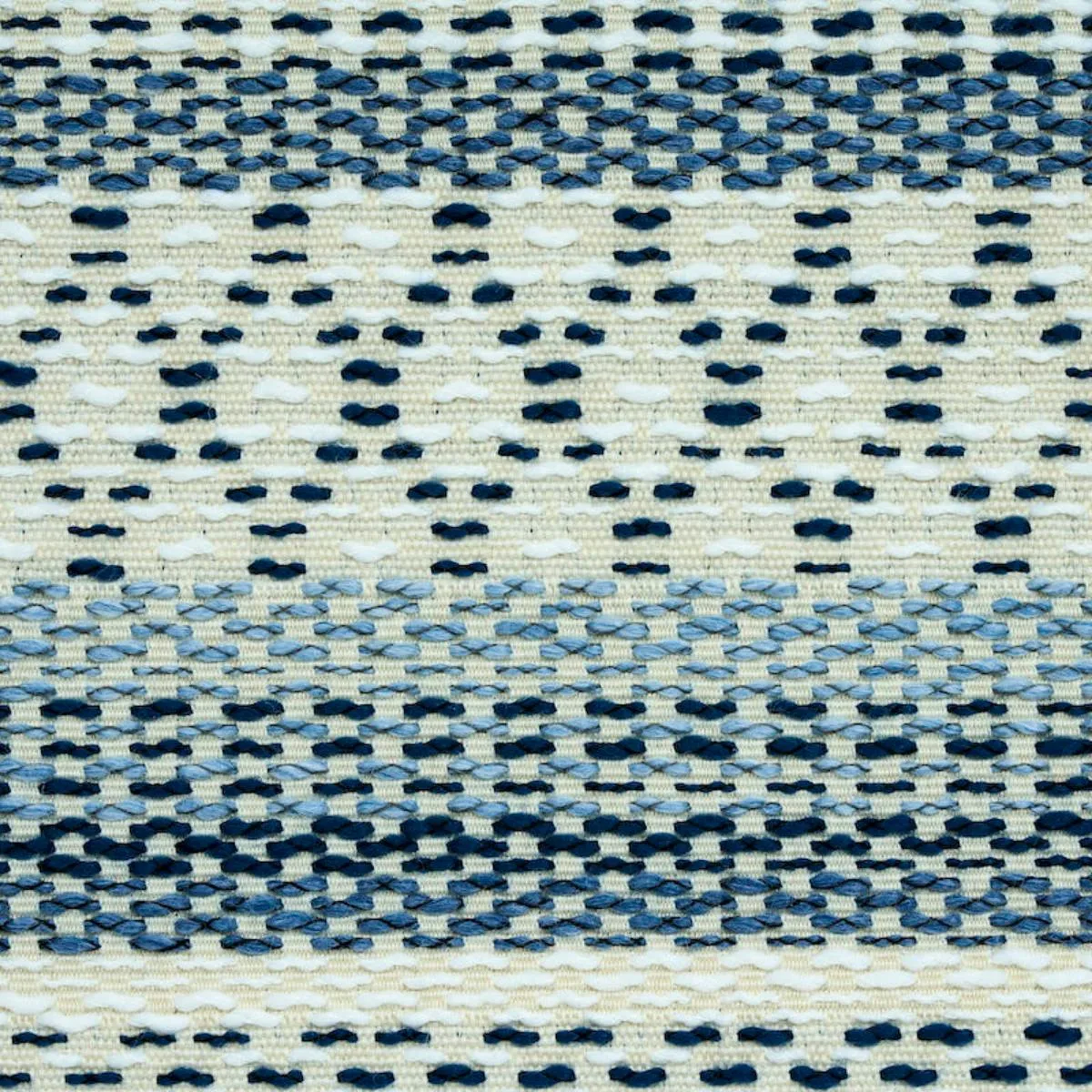 Schumacher 79190 Fremont Indoor/Outdoor Blue fabric swatch