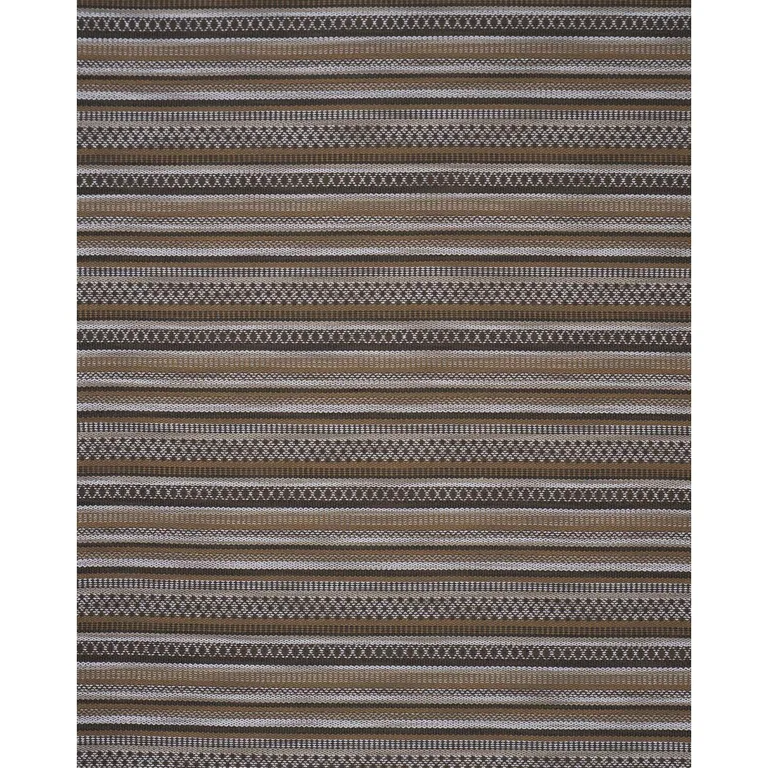 Schumacher 79193 Fremont Indoor/Outdoor Brown fabric swatch