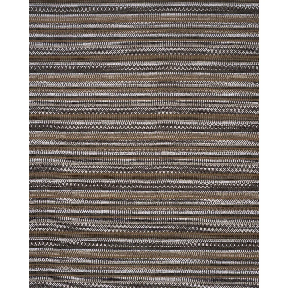 Schumacher 79193 Fremont Indoor/Outdoor Brown fabric swatch