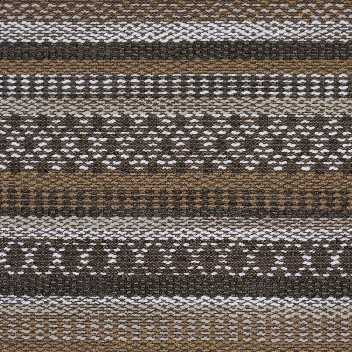 Schumacher 79193 Fremont Indoor/Outdoor Brown fabric swatch