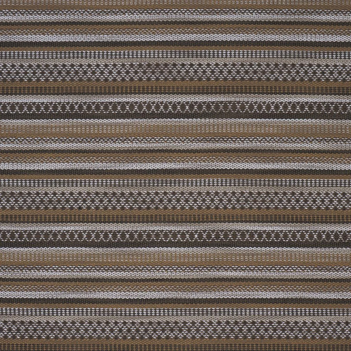 Schumacher 79193 Fremont Indoor/Outdoor Brown fabric swatch