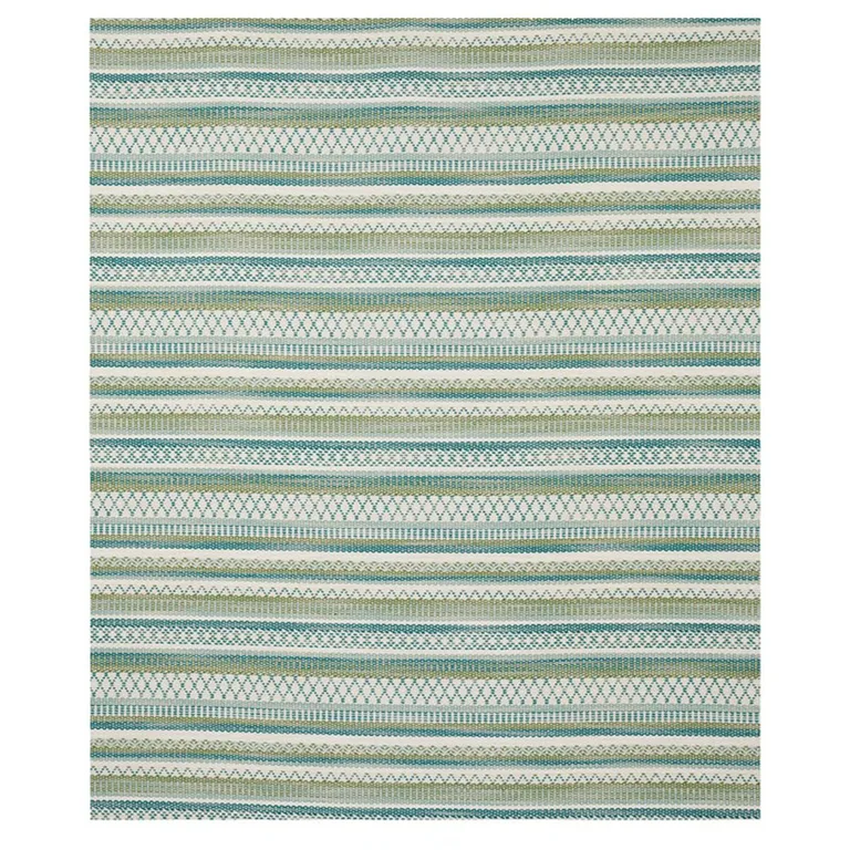 Schumacher 79192 Fremont Indoor/Outdoor Green fabric swatch