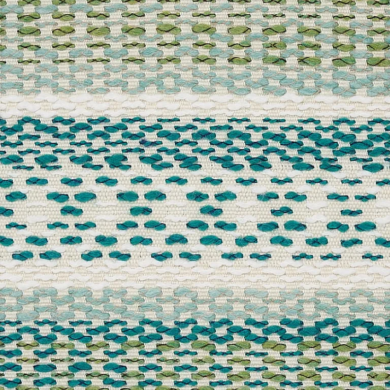 Schumacher 79192 Fremont Indoor/Outdoor Green fabric swatch