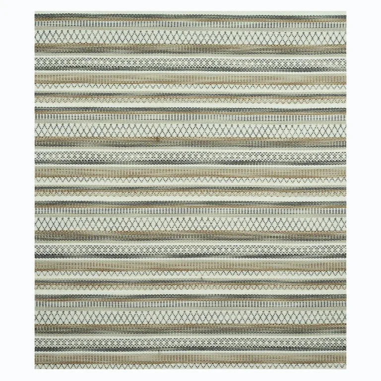 Schumacher 79191 Fremont Indoor/Outdoor Neutral fabric swatch