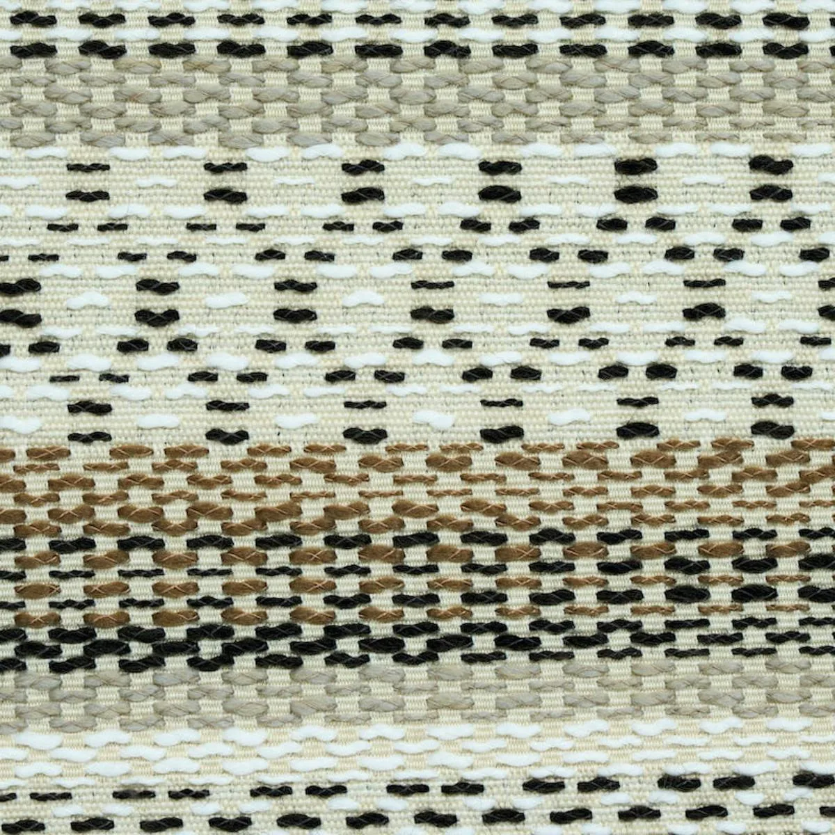 Schumacher 79191 Fremont Indoor/Outdoor Neutral fabric swatch