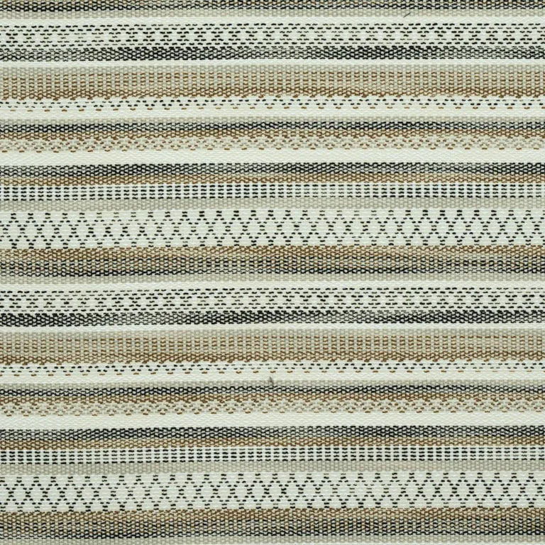 Schumacher 79191 Fremont Indoor/Outdoor Neutral fabric swatch