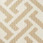 Schumacher 73121 Fresh Air Indoor/Outdoor Sand fabric swatch