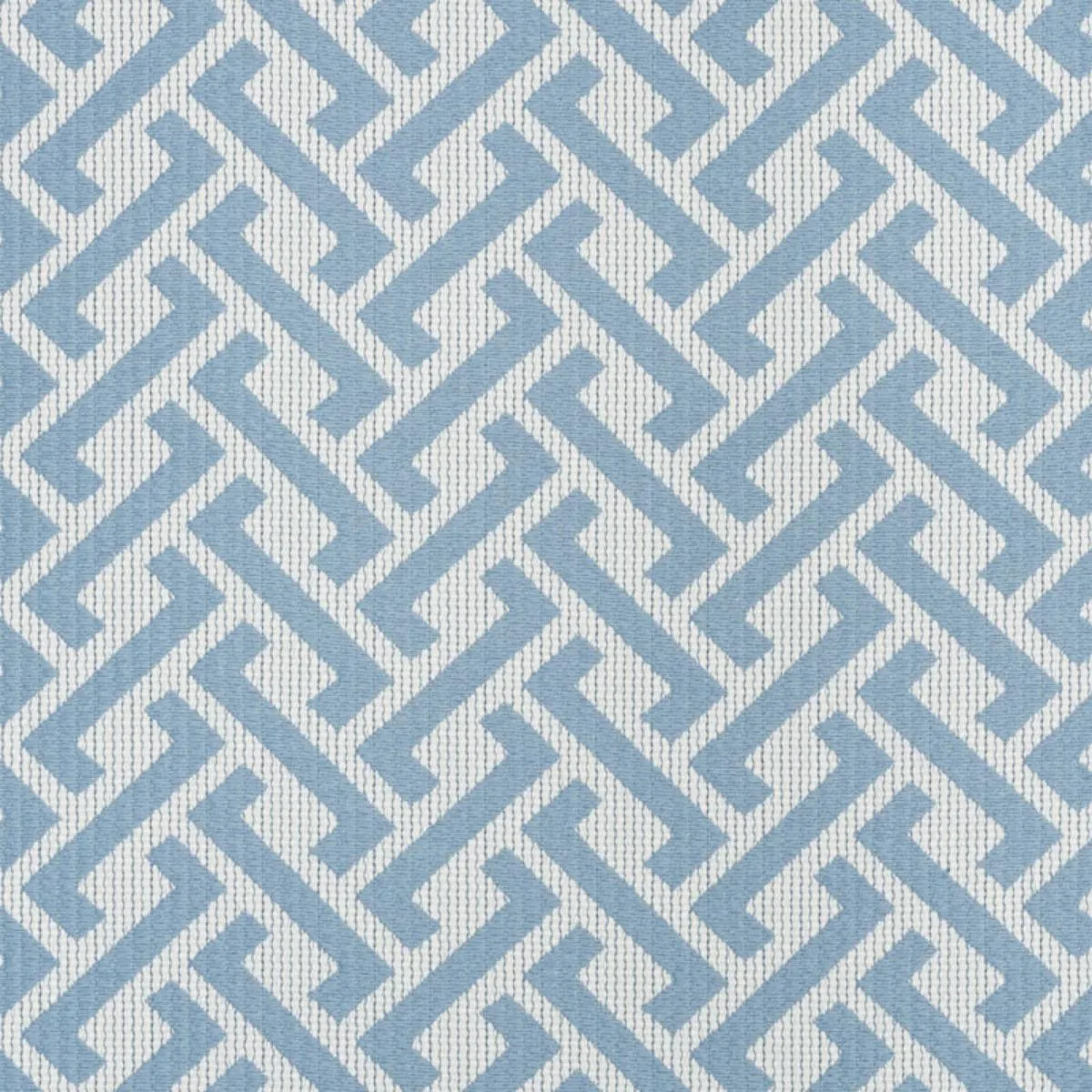 Schumacher 73122 Fresh Air Indoor/Outdoor Sky fabric swatch