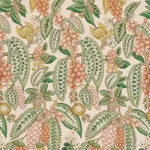 Schumacher 182482 Fruits De Saison Apricot fabric swatch