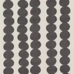 Schumacher 176250 Full Circle Faded Black fabric swatch