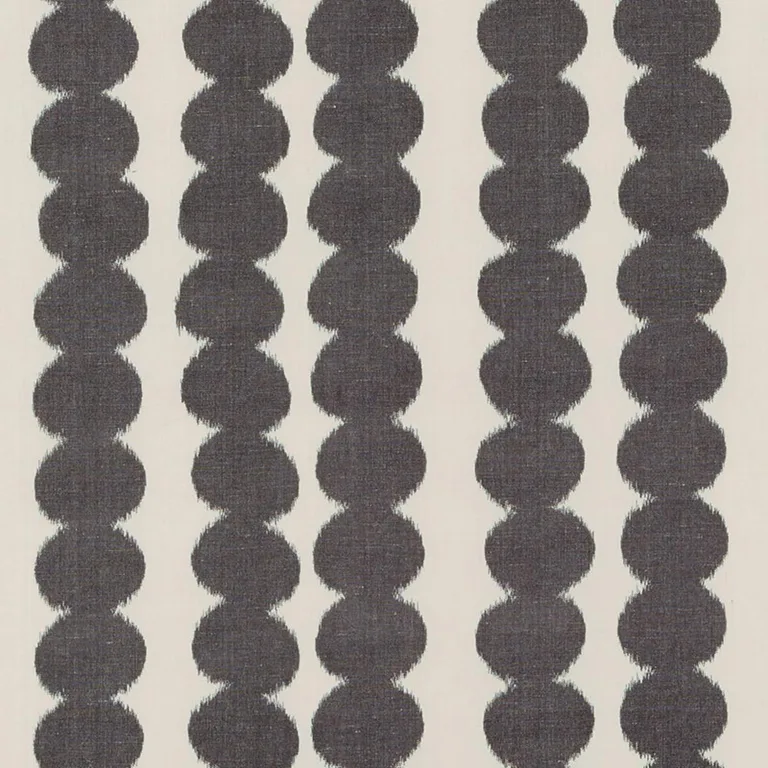 Schumacher 176250 Full Circle Faded Black fabric swatch