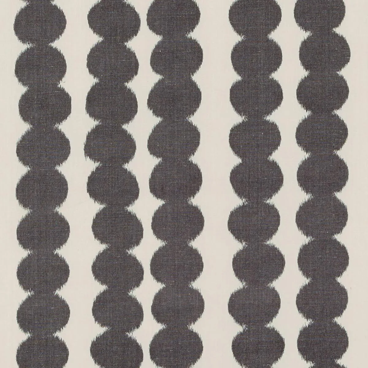 Schumacher 176250 Full Circle Faded Black fabric swatch