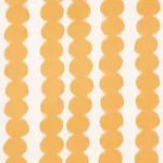 Schumacher 176256 Full Circle Saffron fabric swatch