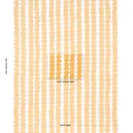 Schumacher 176256 Full Circle Saffron fabric swatch