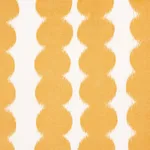 Schumacher 176256 Full Circle Saffron fabric swatch