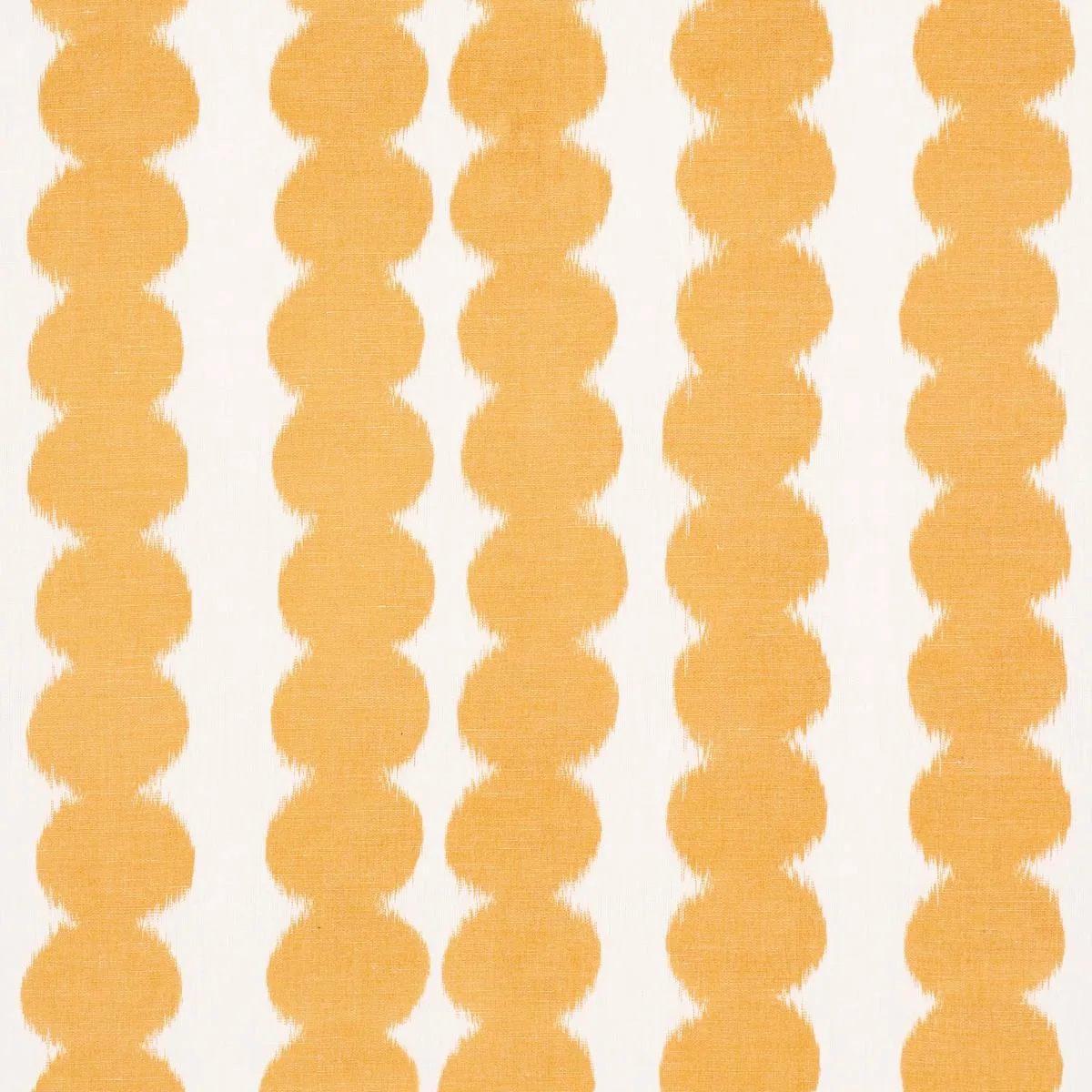 Schumacher 176256 Full Circle Saffron fabric swatch