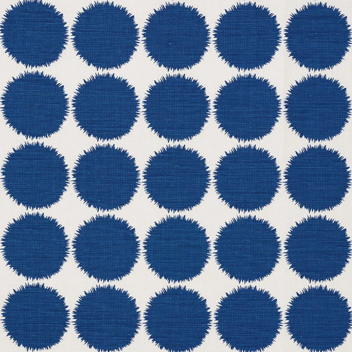 Schumacher 177090 Fuzz Navy fabric swatch