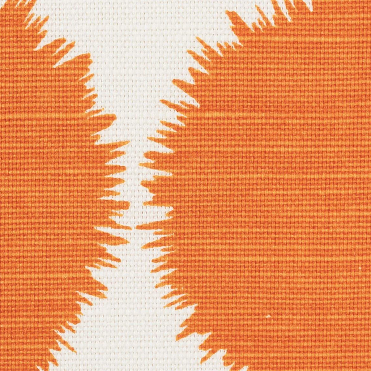 Schumacher 177092 Fuzz Orange fabric swatch