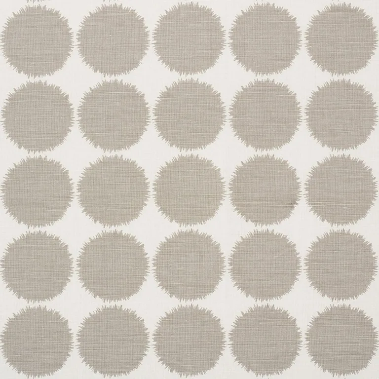 Schumacher 177094 Fuzz Taupe fabric swatch