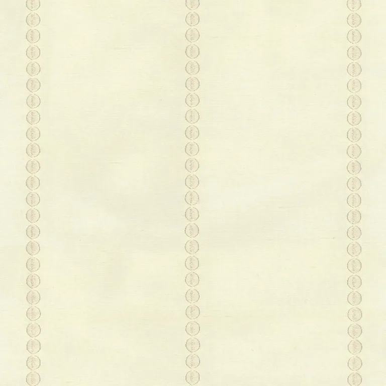 Schumacher 62205 Gabrielle Embroidery Limestone fabric swatch