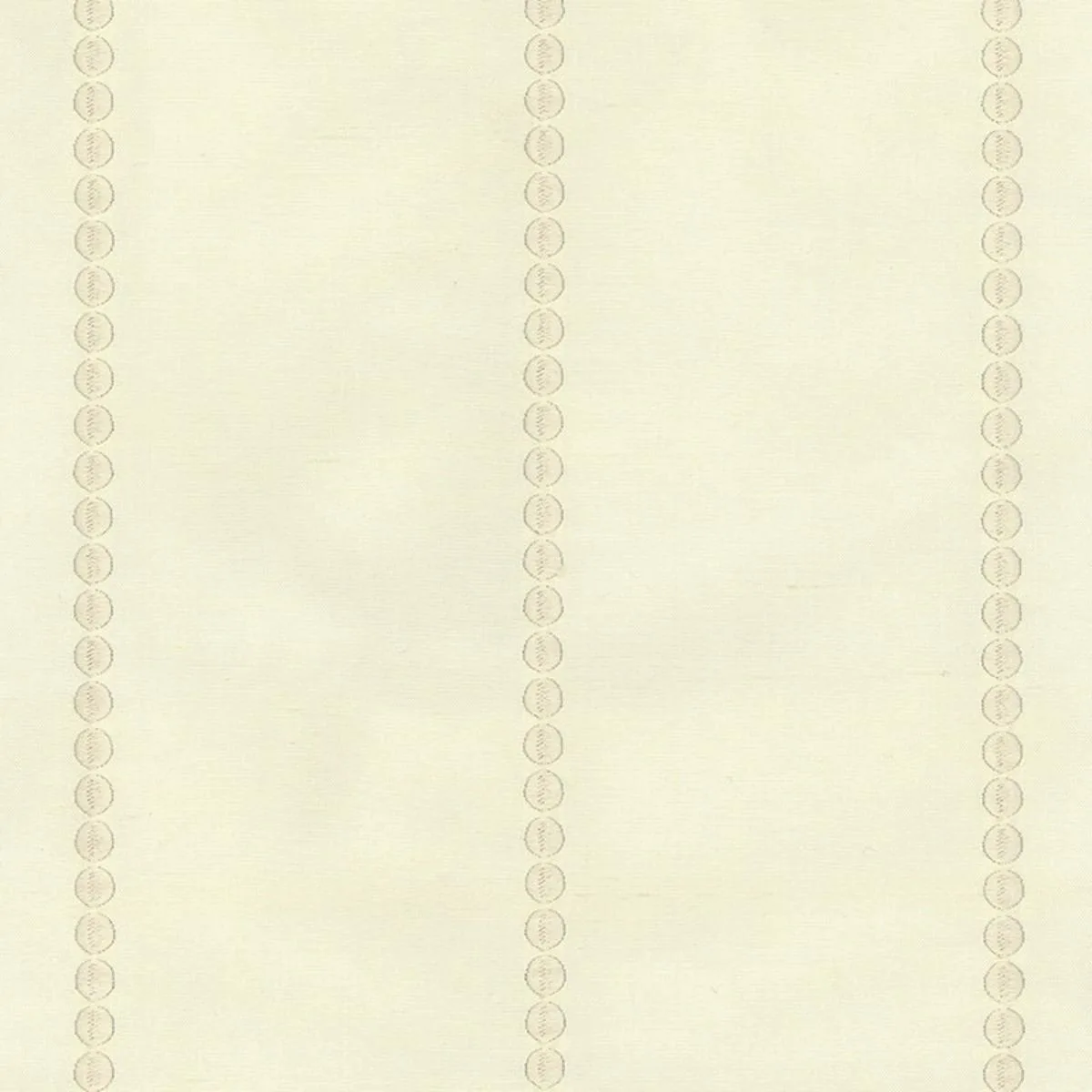 Schumacher 62205 Gabrielle Embroidery Limestone fabric swatch