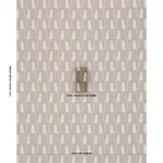 Schumacher 86421 Gaetan Performance Chocolate fabric swatch