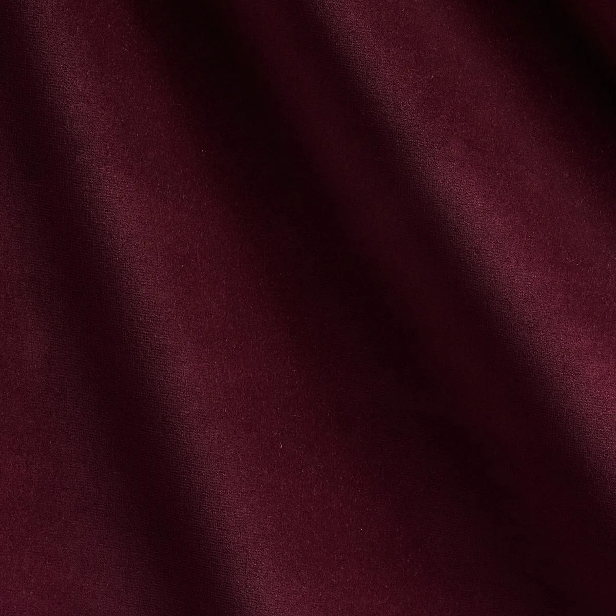 Schumacher 64569 Gainsborough Velvet Aubergine fabric swatch