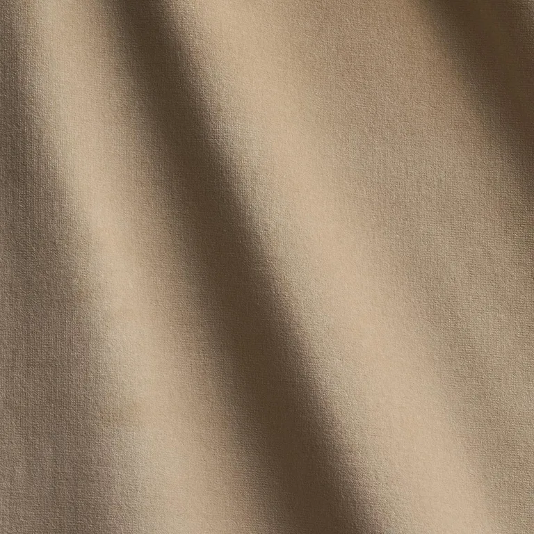 Schumacher 64529 Gainsborough Velvet Bisque fabric swatch