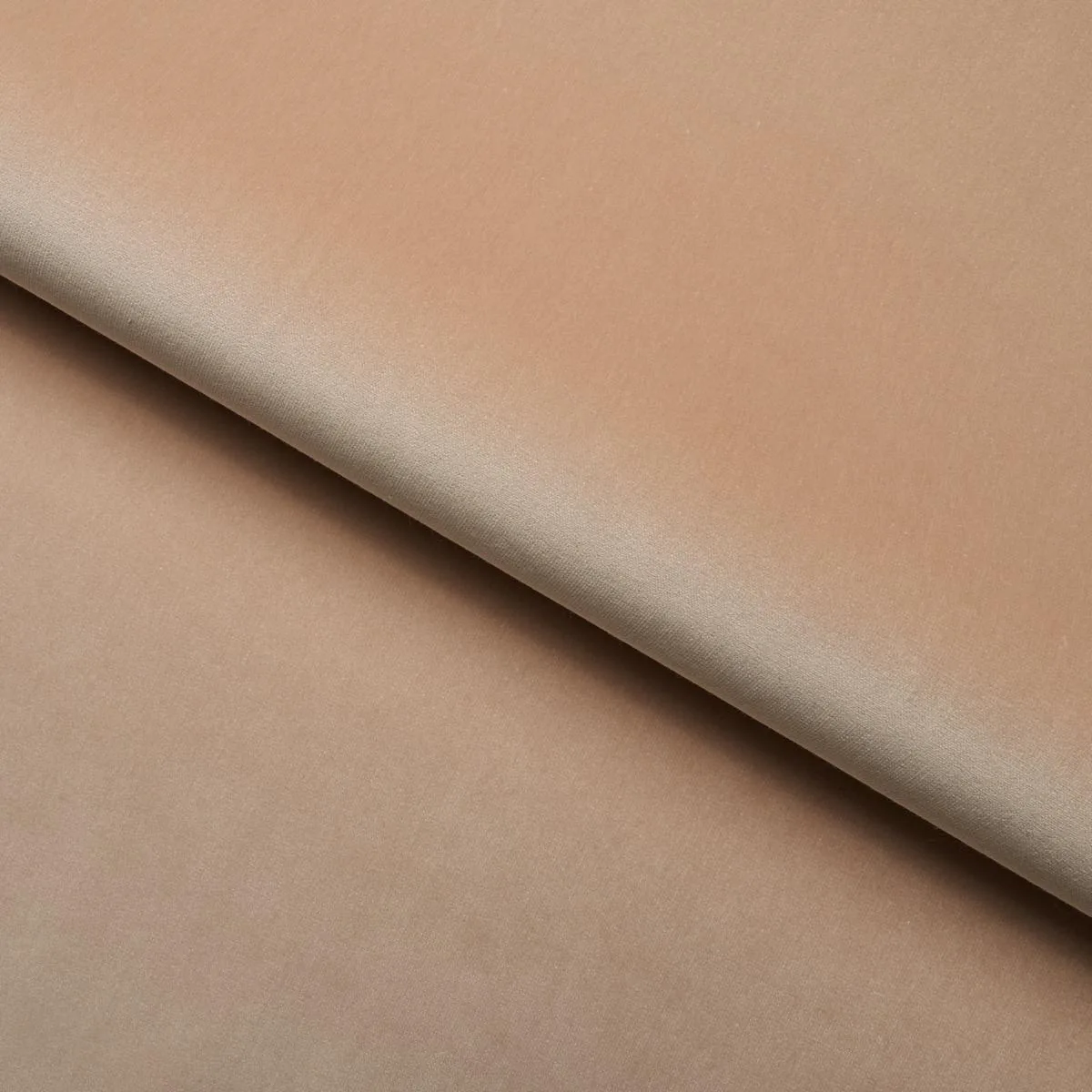 Schumacher 42780 Gainsborough Velvet Bone fabric swatch