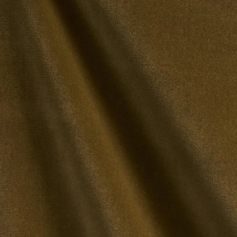 Schumacher 64522 Gainsborough Velvet Chanterelle fabric swatch