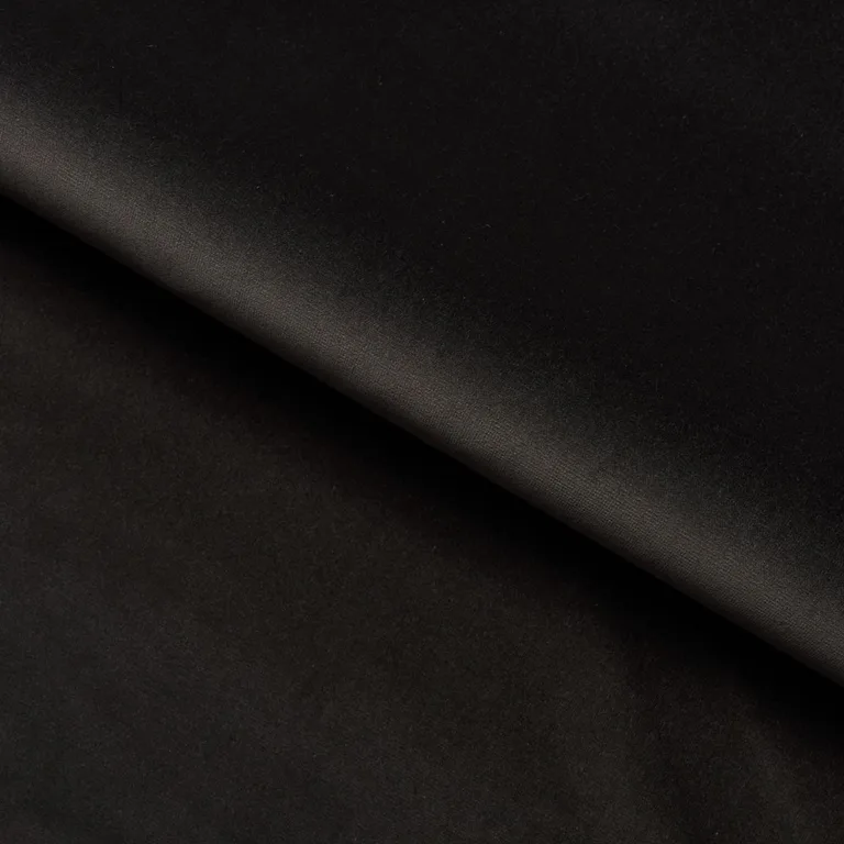 Schumacher 42822 Gainsborough Velvet Charcoal fabric swatch