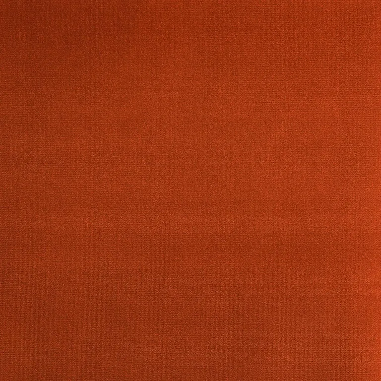 Schumacher 42847 Gainsborough Velvet Chinese Orange fabric swatch