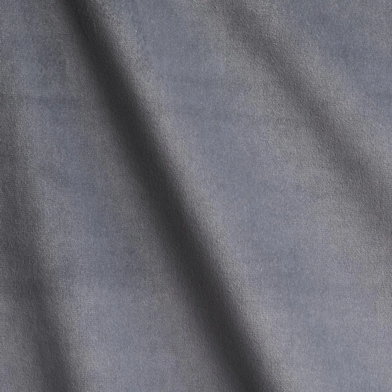 Schumacher 42770 Gainsborough Velvet Graphite fabric swatch