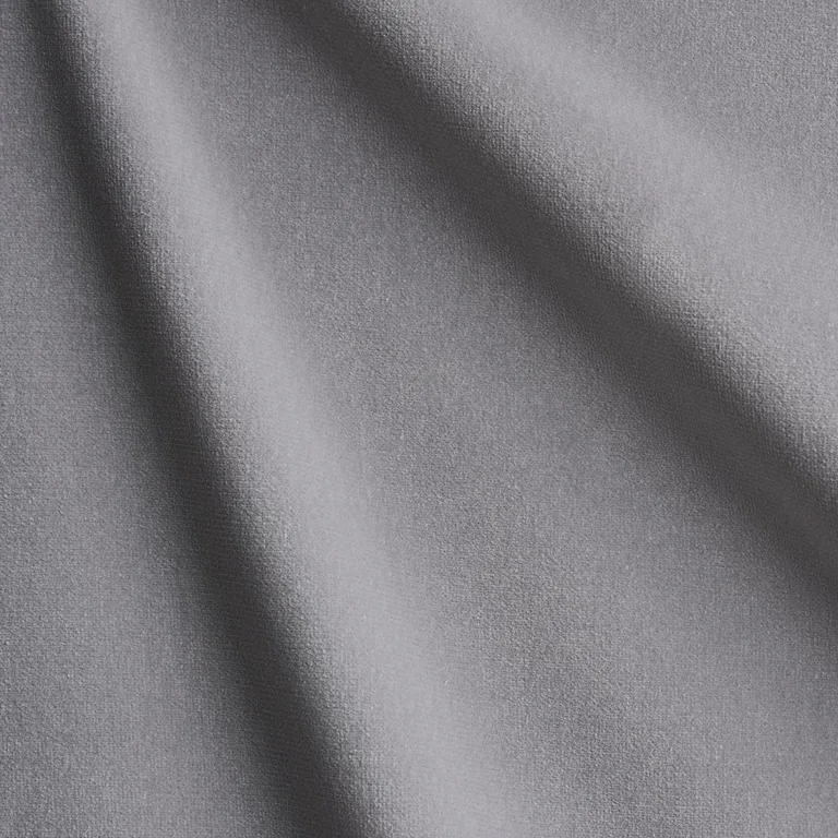 Schumacher 42742 Gainsborough Velvet Platinum fabric swatch