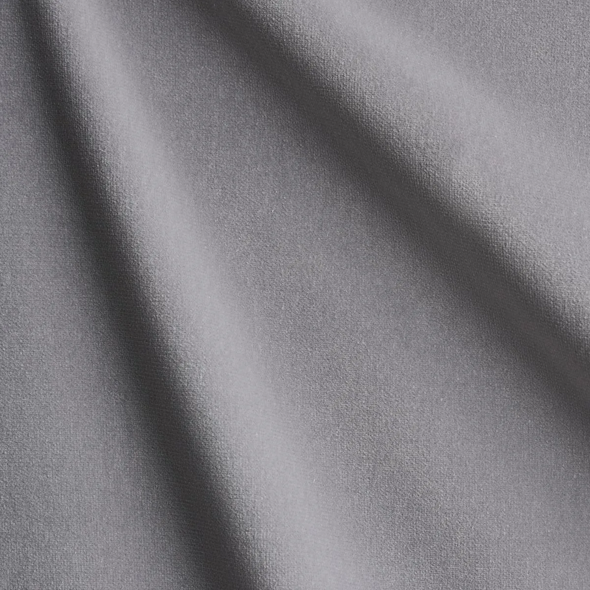 Schumacher 42742 Gainsborough Velvet Platinum fabric swatch