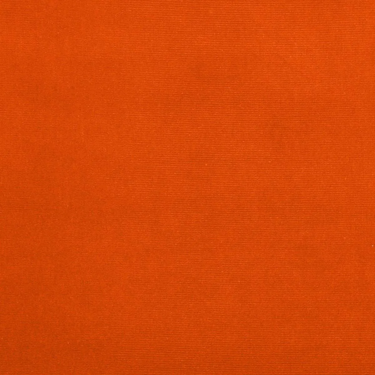 Schumacher 42850 Gainsborough Velvet Pumpkin fabric swatch
