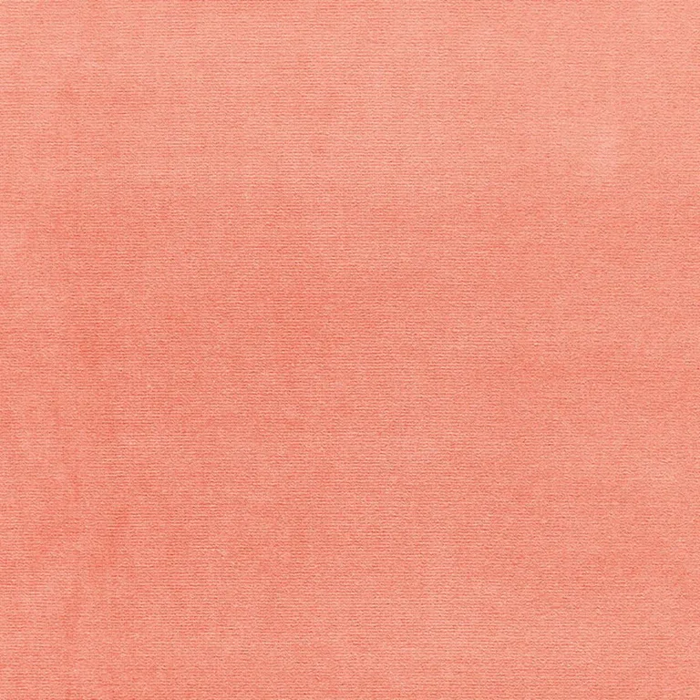 Schumacher 42703 Gainsborough Velvet Sea Coral fabric swatch